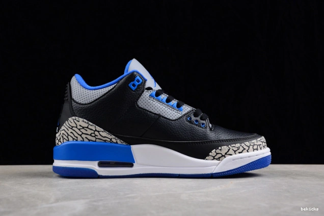 Rep blue air sport 136064-007 retro 3 jordan 0514